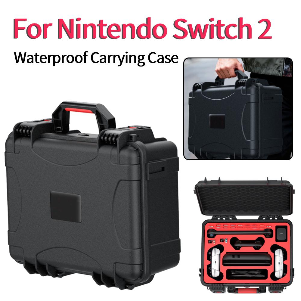 For Nintendo Switch 2 FullSet Portable Carrying Case Waterproof Protective Case Hard Shell Travel Storage Bag Gaming Accessories