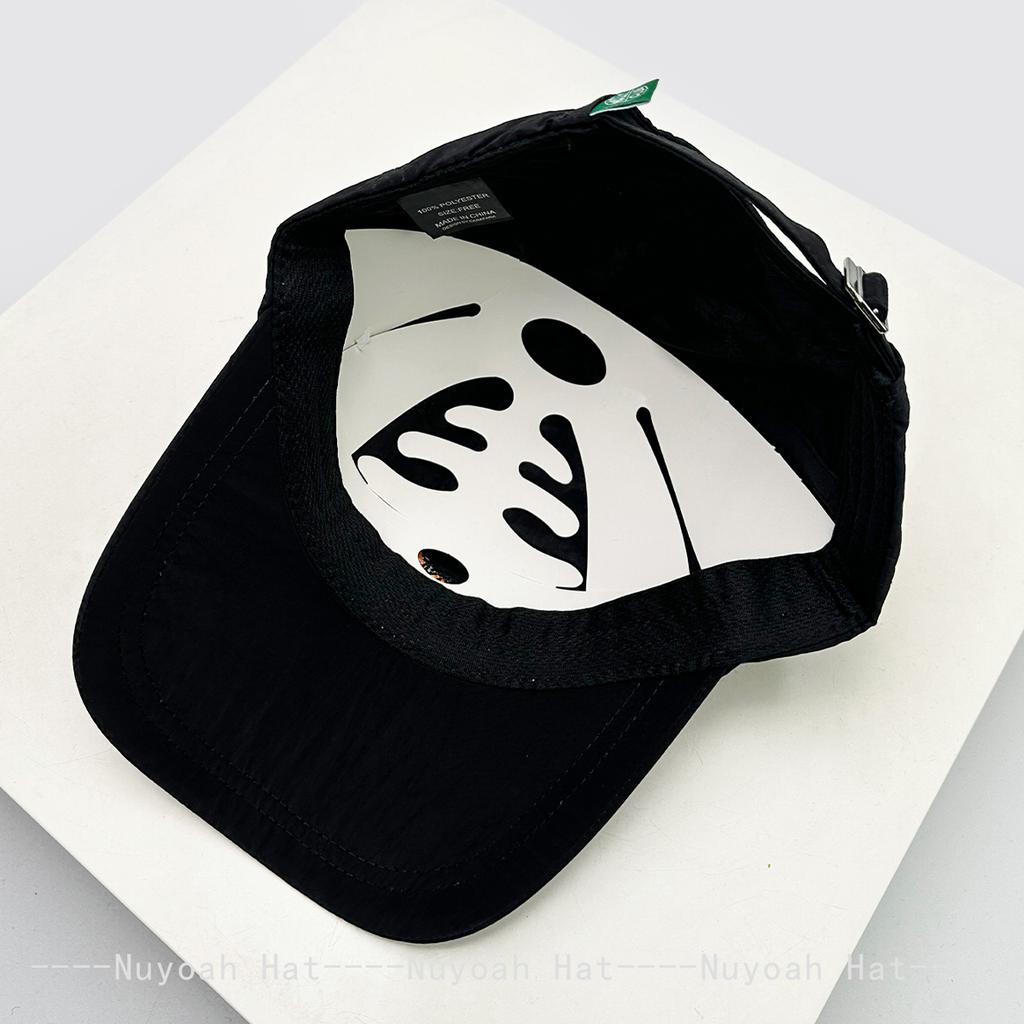 New Unisex Quick Drying Korean Embroidered Maple Leaf Baseball Hats Sunshade Simple Breathable Peaked Caps Versatile Fashion Ins