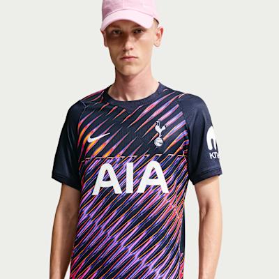 Nike Soccer Jerseys Men s Obsidian Color/White/White Crew Neck Moderat S