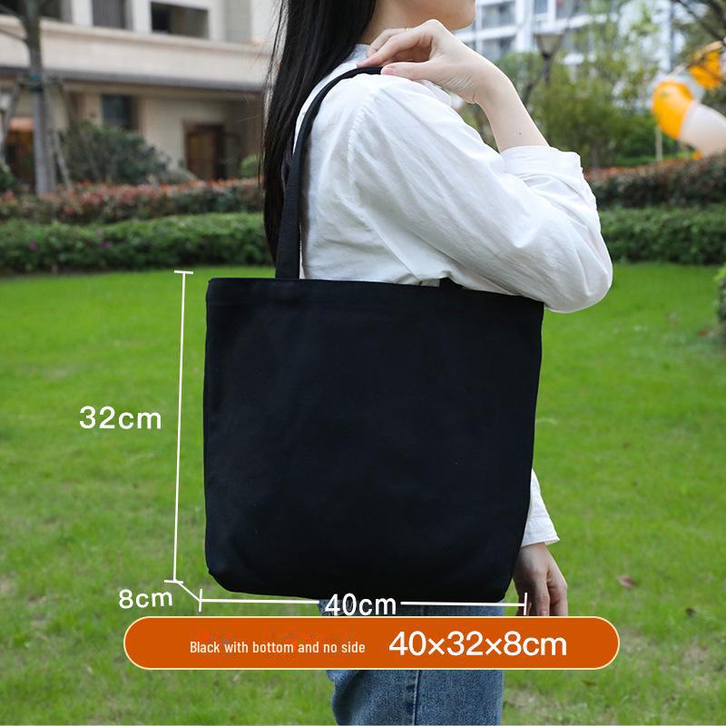 Eco-Friendly Custom Canvas Tote Bag with Logo Printing