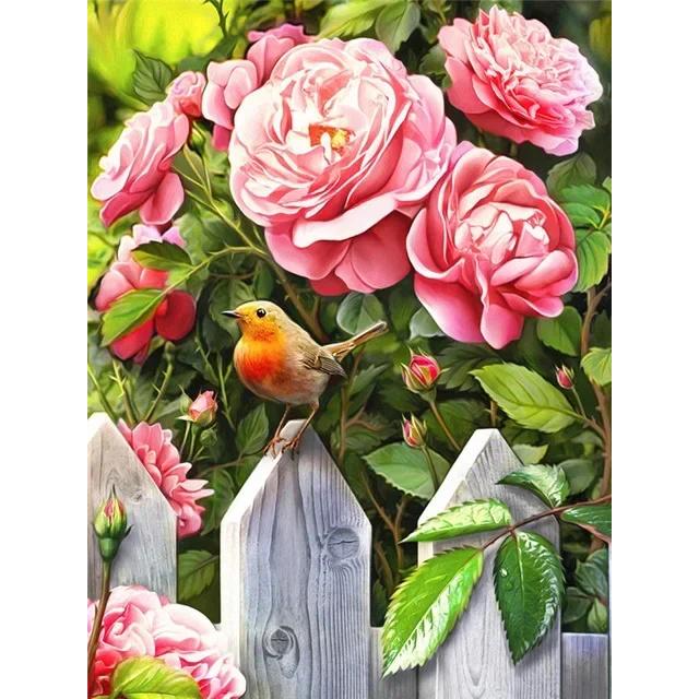 DIY Diamond Painting The Bird Cross Stitch Kit Mosaic Art Diamond Painting Full Circle Diamond Home Decoration
