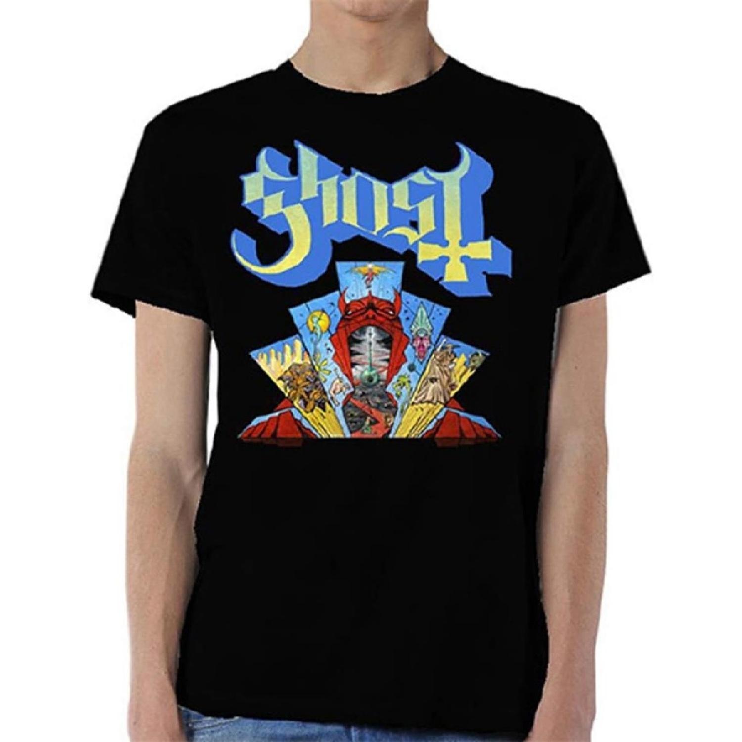 Rockoff Trade Mens Ghost Devil WindowT - Shirt XXXXXL разноцветный