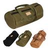 Camping Tools Storage Bag Large Capacity Cylinder Tent Stake Bag Lightweight Tent Peg Ground Nail Holder for Outdoor Camping