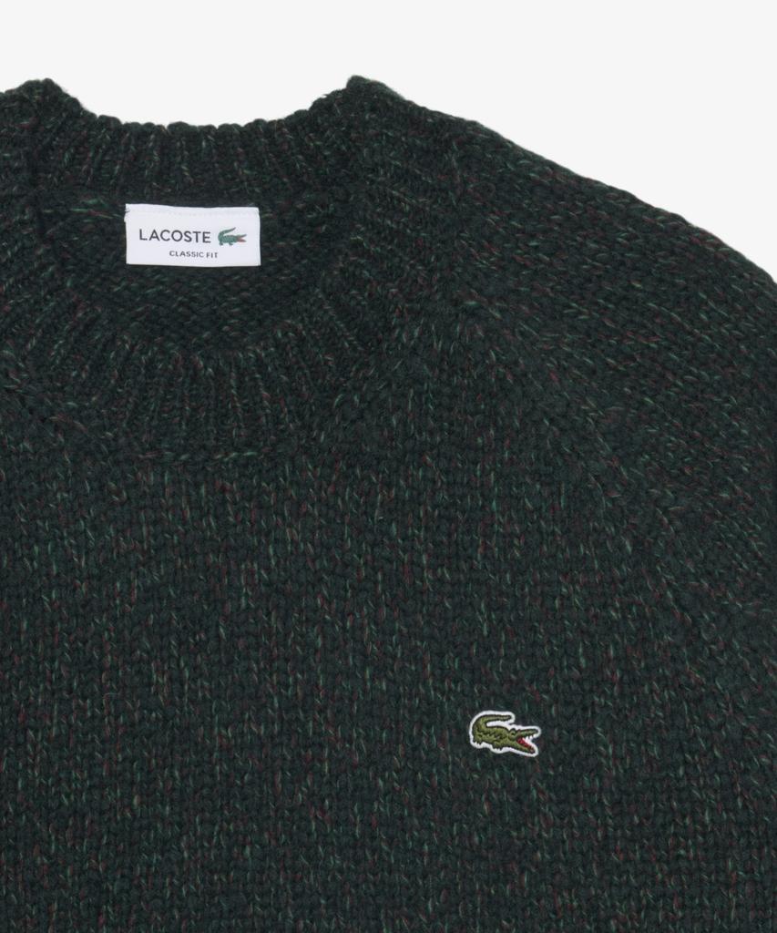 LACOSTE Men'S Braided Crew Neck Pullover Ah8570-56N Uhf