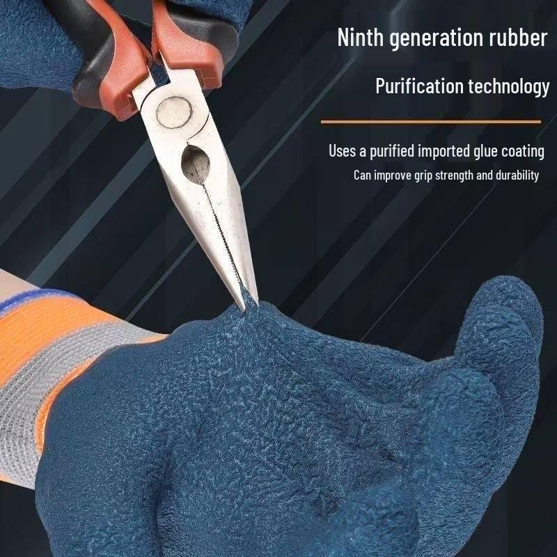 Durable Rubber Work Gloves