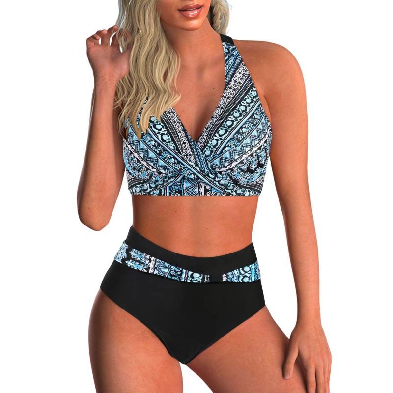 Bikini new small fresh sexy split swimsuit women's beach swimsuit