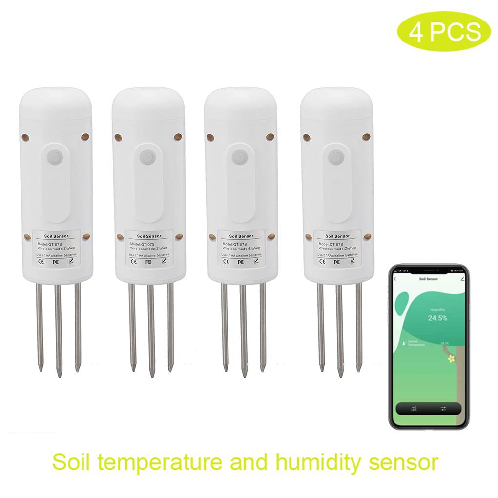 Zigbee Plant Monitor Wireless Moisture Humidity Tester Sensor Waterproof Garden Irrigation Detector for Planting