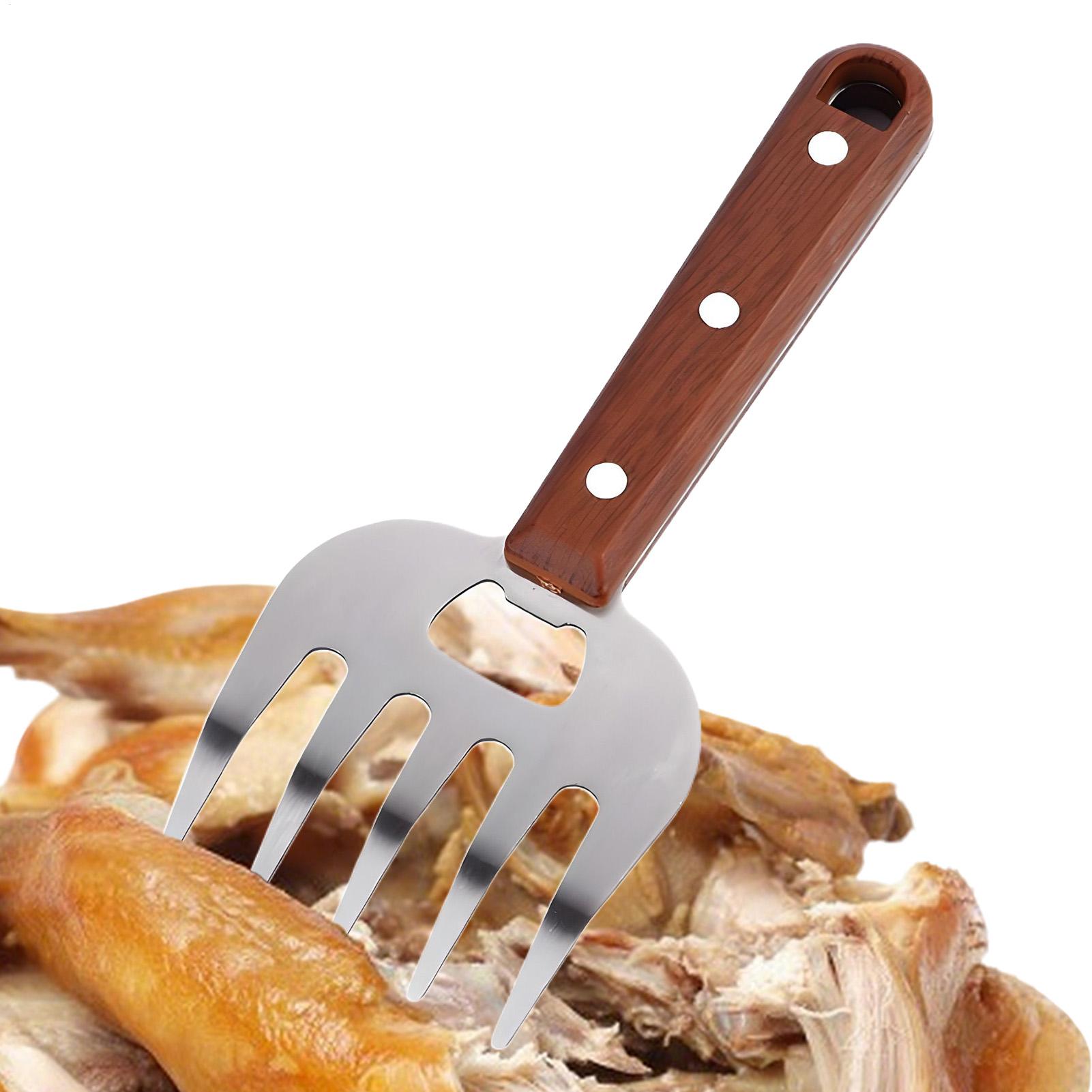 

Meat Shredder Claws Stainless Steel Chopping Claws Food Shredding Fork Easily chop chicken and beef for grilling Cooking CN