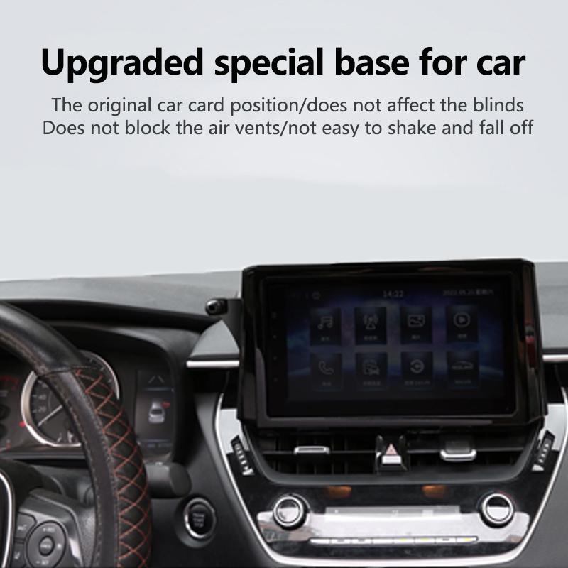 Dedicated Car Phone Holder Bracket Navigation Screen Frame Mobile Phone Stand For Toyota CHR Corolla RAV4 Camry Yaris Allion