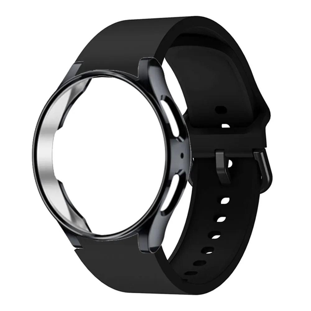 Case+Original Strap For Samsung Galaxy Watch 6 5 40mm 44mm Sports Bracelet Watchband galaxy watch 6 classic 47mm 43mm 5 pro 45mm