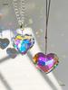Heart Crystal Sun Catcher: Rainbow Prism Light & Shadow Hanging Ornament - Creative Toy Gift for Kids