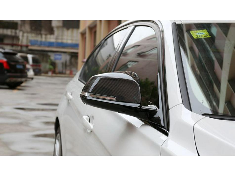 Compatible with BM 1234 Series X13GT320/420/116 Carbon Fiber Rearview Mirror Cover