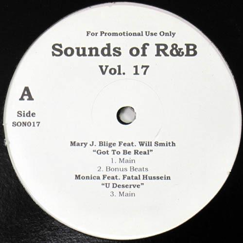

12inch Record VARIOUS - Sounds Of R&B Vol. 17 SON017PROMO Not On Label US Rap & Hip-Hop/R&B Used