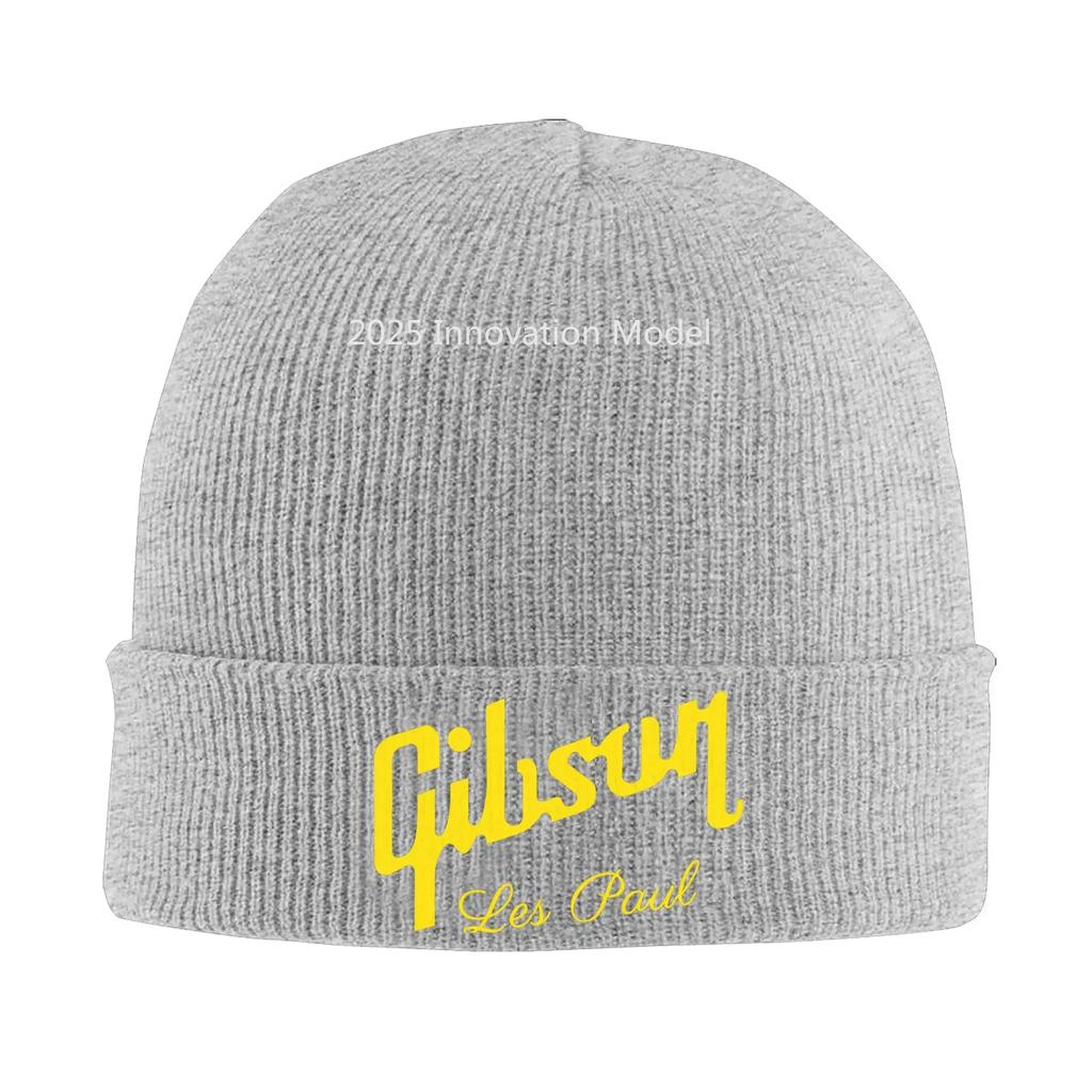 Gitara Gibsones Klobúky Jesen Zima Čiapky Beanie Teplá Čiapka Dámska Pánska Akrylová Čiapka