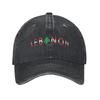 Lebanon Flag Heart Accessories Baseball Caps Unisex Casual  Caps Hat Adjustable Trucker Hats Snapback Cap