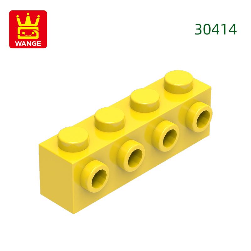 Non-Toxic 63Pcs/Lot 30414 Modified 1X4 With Studson Side Block Moc Color Accessories Compatible With Brick Diy Children Toy Assembly