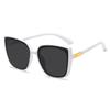 Box Sunglasses Big Face Trendy Sunglasses Women'S Retro Glasses Same Sunglasses