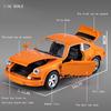 1/36 Porsche Classics Old Car Alloy Simulation Car Model With Sound And Light Metal Diecasts & Toy Vehicles Decoration Children Boy Toys