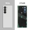 Per Samsung Z Fold5 Fold6 5G Cover Batteria in Vetro Pannello Alloggiamento Posteriore Parti Lente Fotocamera Per Z Fold 5 6 Cover Batteria