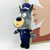 Sheriff Labrador Plush Toys Cartoon Animation Dog Dolls Cute Soft Stuffed for Kids Birthday Christmas Gifts