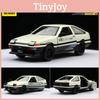 Alloy Car Model Toyota Ae86 Kids Toy With Inertia Control For Play