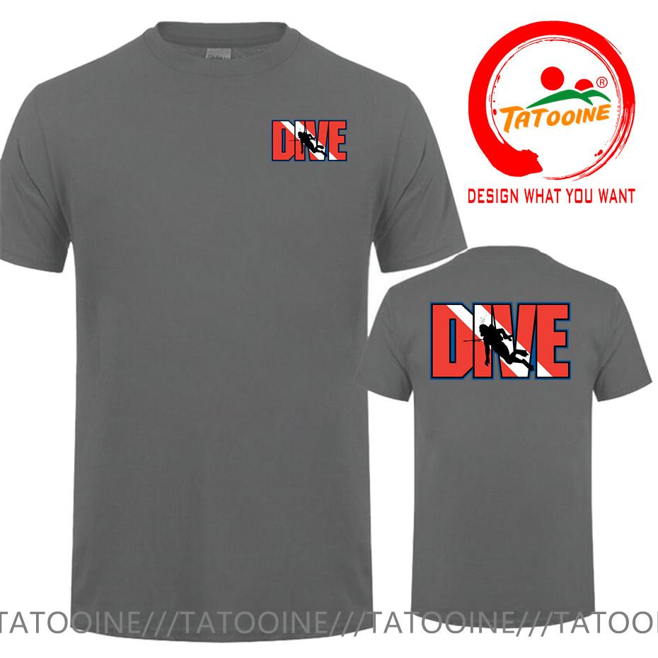 Awesome Scuba Drive Tshirts Unisex Streetwear T Shirt Scuba Diver Ocean Diving Tshirt Diver Gift Tshirt Cotton Tee Top Clothing