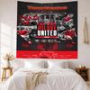 Manchester Custom Your Name Wall Decor Tapestry Art For Pet Memorial Birthdaywedding Party Backdrop Family Gift