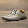 Eleganti scarpe formali da uomo in Oxford, comode scarpe sociali da uomo