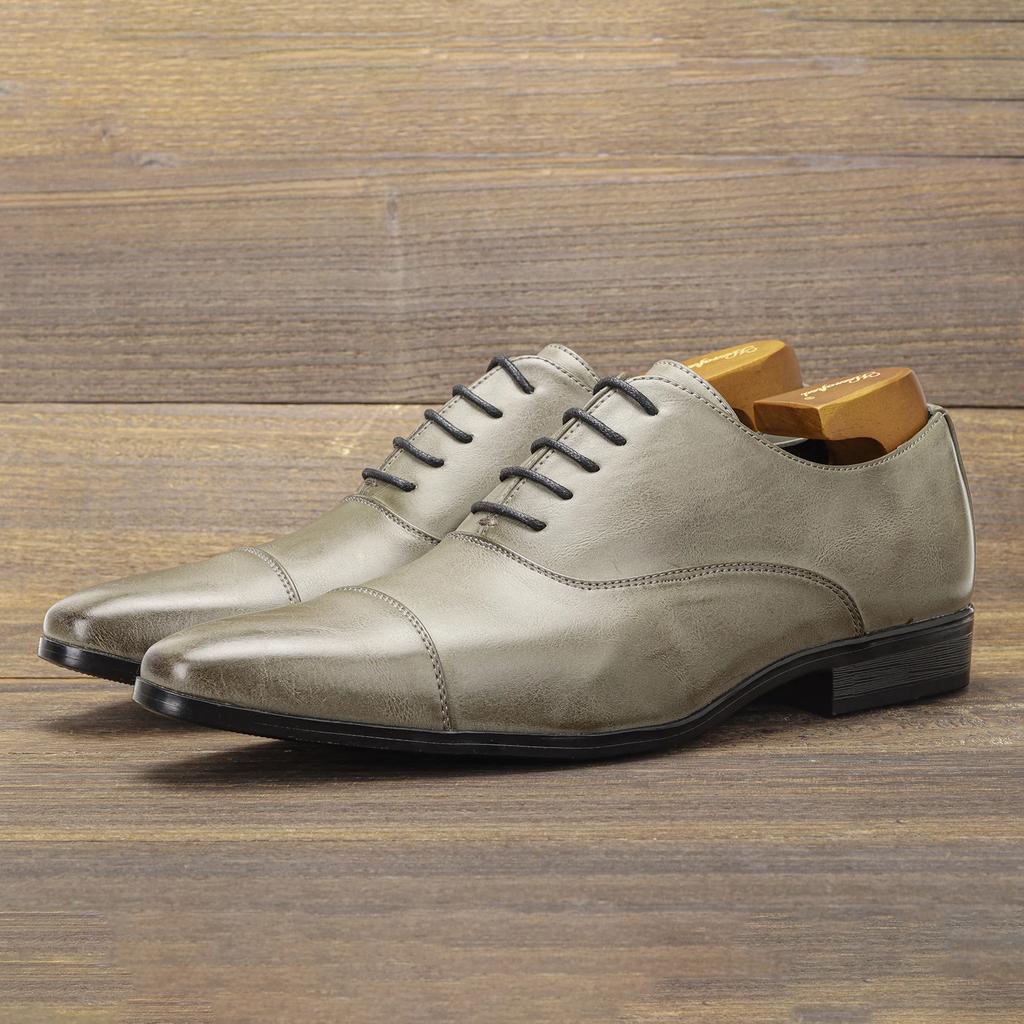 Eleganti scarpe formali da uomo in Oxford, comode scarpe sociali da uomo