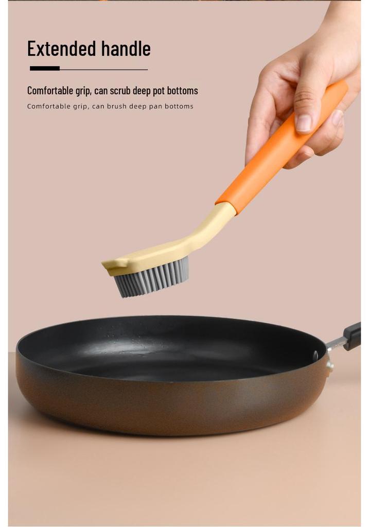 Silicone Non-stick Pot & Pan Cleaning Brush