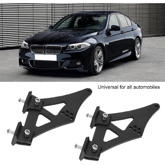 KIMISS Spoiler Mounting Brackets, 5" Universal Car CNC Aluminum Alloy Rear Wing Trunk Racing Tail Spoiler Legs Mount Brackets