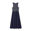 ZR Summer 2025 Women's Sleeveless Patchwork Slimming Dress