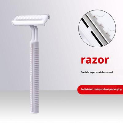 Disposable Razor For Hotel Guesthouse Travel Portable Shaving Wash Blades Razor Steel Disposabl V6X7