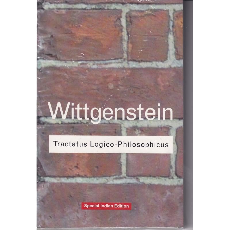 Tractatus LogicoPhilosophicus Tractatus Logico Philosophicus by Ludwig Wittgenstein,,, Routledge Classics