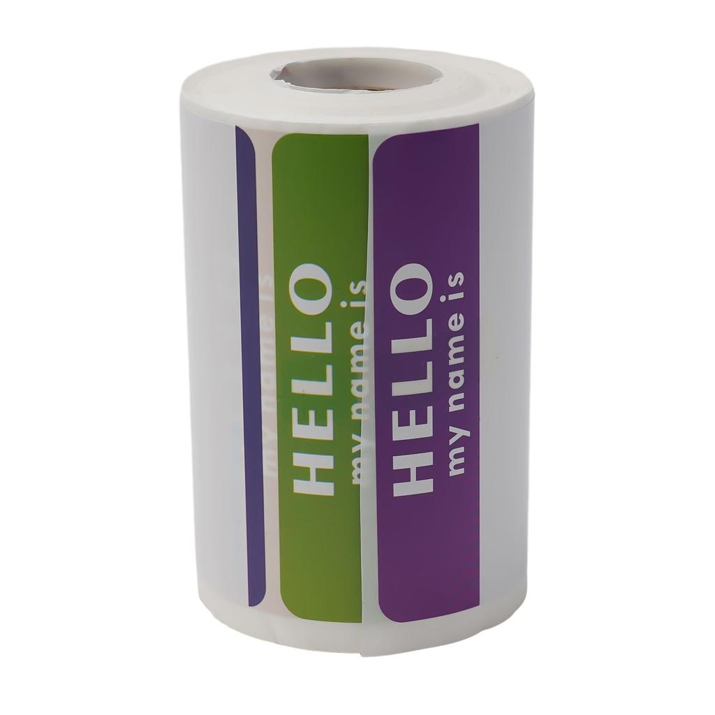 1 Roll/300 Stickers Name Tags Cartoon Name Tags Name Labels