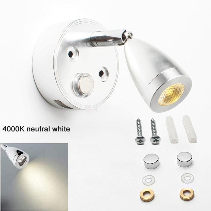 

4000K DC10-30V светодиодный сенсорный диммируемый светильник для чтения прикроватный светильник для автофургона с USB-портом для зарядки для кемпера, фургона, грузовика, лодки, освещения