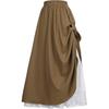 Damen Mode Lässig Einfarbiger Druck Hohe Taille Hosen Capris