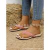 Casual Non-slip Flip-flops Women's Slippers Wear-resistant Cool Slippers Large Size