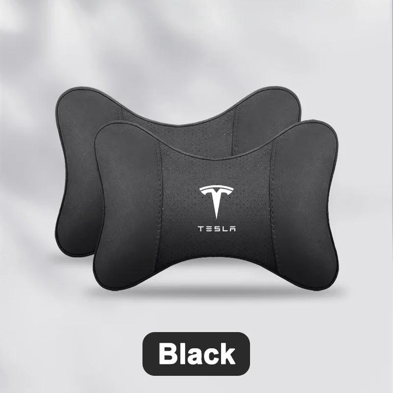 

Автомобильная наклейка 2025 Горячая Для Tesla Model 3 Model S Model Y Roadster Space X Новый Дышащая Подушка-поддержка шеи на подголовник сиденья Pro