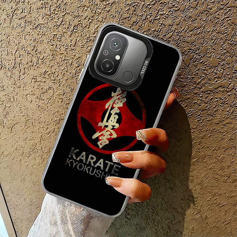 

Ударопрочный чехол для телефона Karate Oyama Kyokushin для Xiaomi Poco X7 X6 X5 X3 Pro F7 Ultra M8 Redmi 15C 15 14C 13C 12C 10C 13 12 10 Xiaomi Poco X6