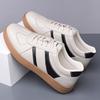 Men Leather Casual Shoes Breathable Loafers Men Sneakers  New Male Comfortable Leather Flat Footwear Sneakers Men Shoes