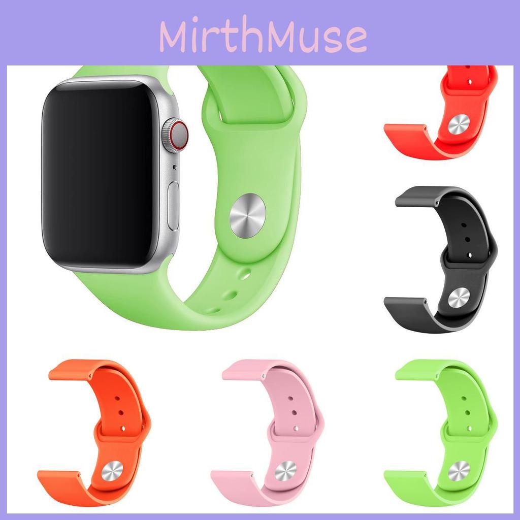 Replacement Silicone Wrist Bracelet Sport Band Strap For 42mm 38mm