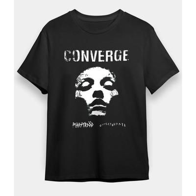 NOVO Álbum da Banda Converge Para Fãs Camiseta Preta de Algodão Pesado S-5XL UR683 Camiseta Unissex