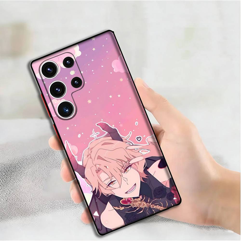 

Аниме O-Obey Me A-Asmodeus Силиконовый Чехол для Телефона для Samsung S24,22,20,23,21,20 Ultra Plus Lite 5G Чехол с Принтом Samsung S24ULTRA