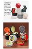 Whatna Handmade Single Watch Case, Square Cylindrical Thick Leather Watch Storage Box, Perfect for Travel, Business Trips, and More (White B)