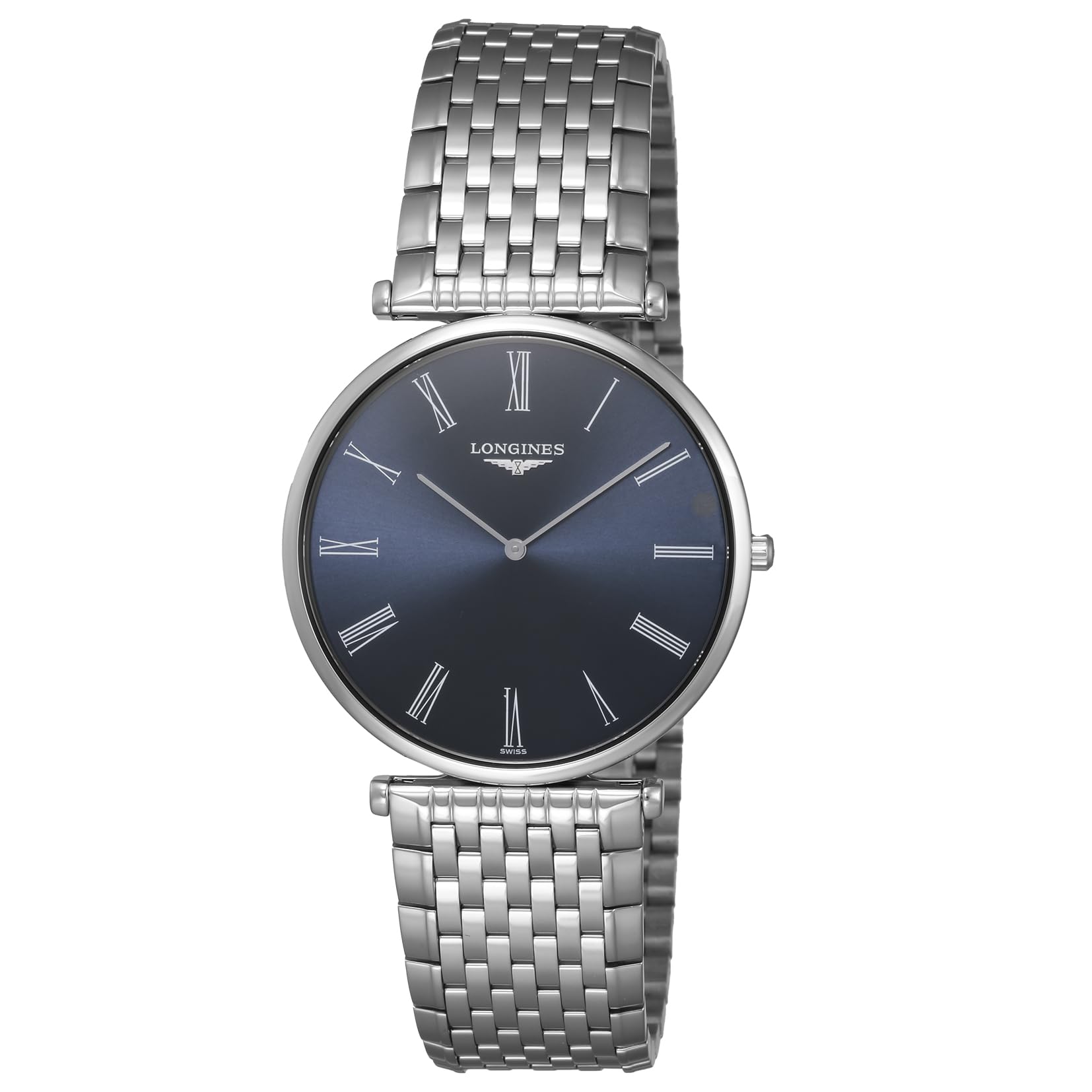 

Watch Grand Classic Silver [Longines] L4.766.4.94.6 Men s [Item] синій