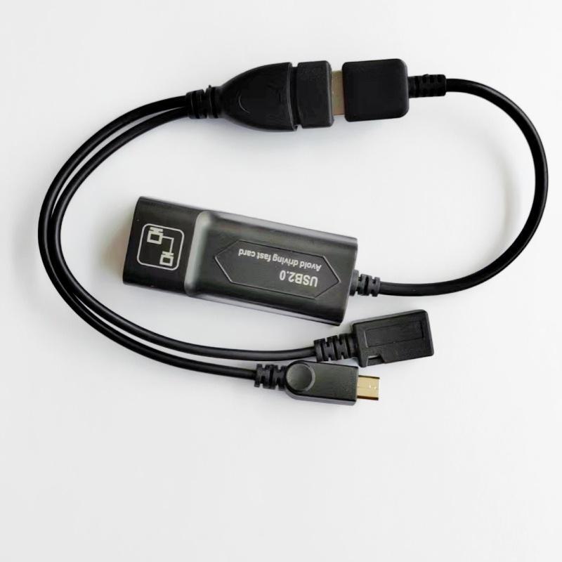 

Бездротова мережева карта USB 2.0 і адаптер Ethernet 10/100Mbps, USB, Fast Ethernet, 100M