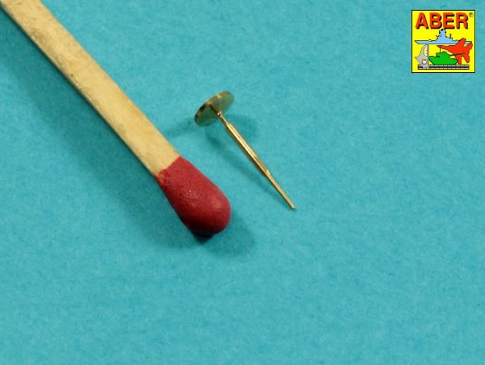 Aber Maßstab US Navy 20mm Oerlikon Geschützrohr Plastikmodellbausatz Teile 92L03 1/200 Mk.10 Flugabwehr