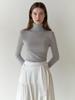 Liel Powdery Turtleneck Knit (Silver Blue)