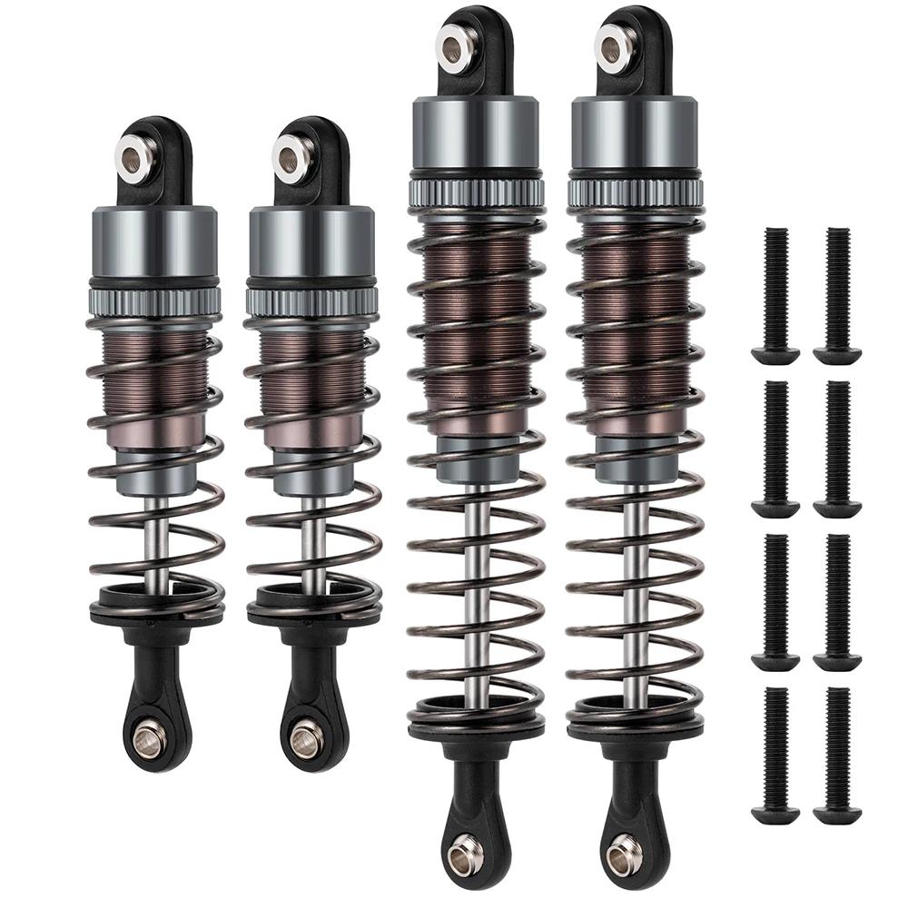 AXSPEED Aluminum Oil Filled Shock Absorbers Front Rear Dampers for 1/10 Tamiya TT-02B DT-02 DT-03 DF-02 RC Drift Car Parts